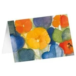 Produktbild des Artikels Kunstkarten "Kapuzinerkresse" 5 Stk. (Schreibwaren)