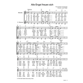 Produktbild des Artikels Alle Engel freuen sich (Noten - Download)