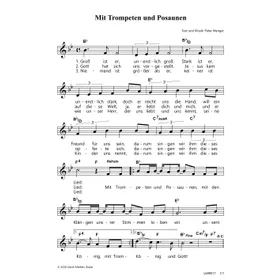Produktbild des Artikels Mit Trompeten und Posaunen (Noten - Download)
