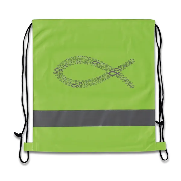 Produktbild des Artikels Sportbeutel "Ichthys" - neon-grün ()