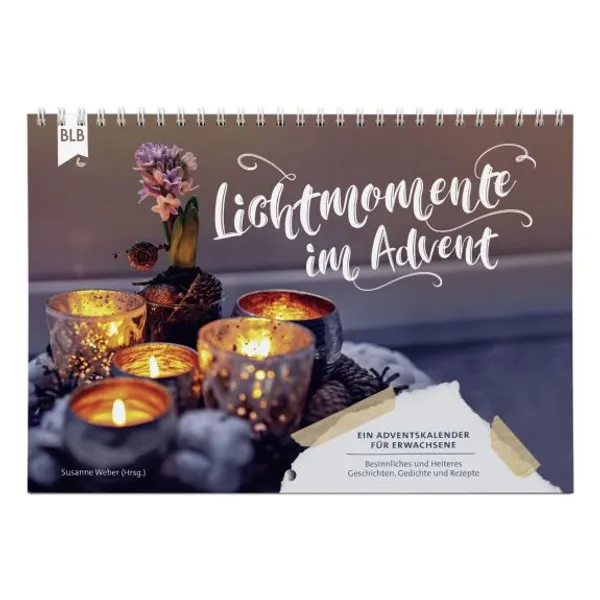 Produktbild des Artikels Lichtmomente im Advent (Buch - Spiralbindung)