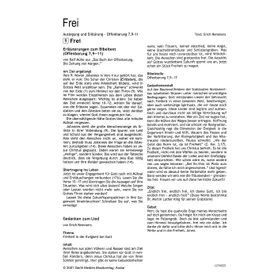 Produktbild des Artikels Frei (Noten - Download)