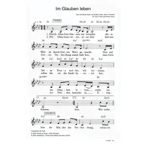 Produktbild des Artikels Im Glauben leben (Noten - Download)