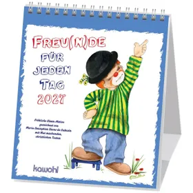 Produktbild des Artikels Freu(n)de für jeden Tag 2027 - Postkartenkalender (Kalender - Spiralbindung)