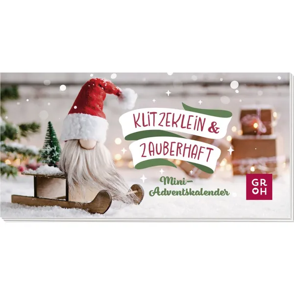 Produktbild des Artikels Klitzeklein & zauberhaft - Mini-Adventskalender (Kalender)