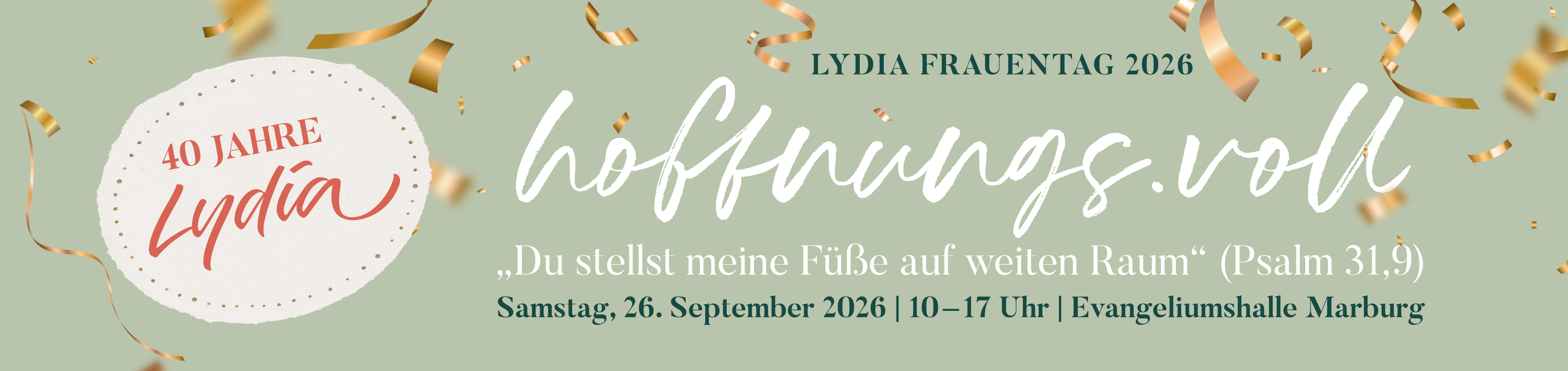 Banner Lydia-Frauentag