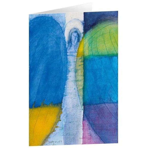 Produktbild des Artikels Kunstkarten "Engel in der Nacht" 5 Stk. (Schreibwaren)