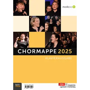 Produktbild des Artikels Chormappe 2025 - Klavierausgabe (Liederbuch)