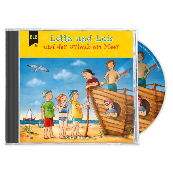 Produktbild des Artikels Lotta und Luis und der Urlaub am Meer (Hörbuch/Hörspiel - CD)