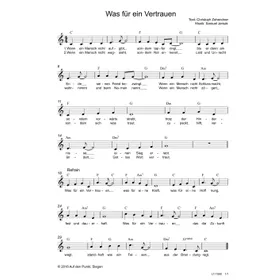 Produktbild des Artikels Was für ein Vertrauen (Noten - Download)
