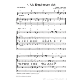 Produktbild des Artikels Alle Engel freuen sich (Noten - Download)