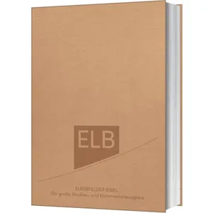 Produktbild des Artikels Elberfelder Bibel. Die große Studien- und Kommentarausgabe (Bibel - Kunstleder)