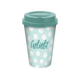 Produktbild des Artikels Bambusbecher "Geliebt" ()