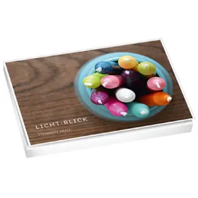 Produktbild des Artikels Postkartenbuch "LICHT:BLICK" (Schreibwaren - Kartoniert)