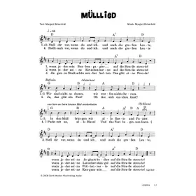 Produktbild des Artikels Müll-Lied (Noten - Download)