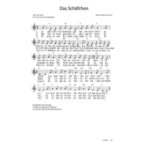 Produktbild des Artikels Das Schäfchen (Noten - Download)