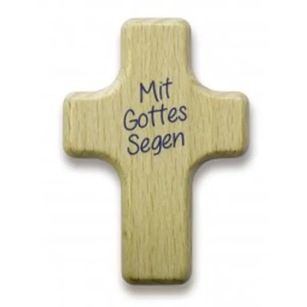 Produktbild des Artikels Handschmeichler Kreuz "Mit Gottes Segen" ()