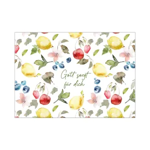 Produktbild des Artikels Postkarte "Gott sorgt für dich" (Schreibwaren)