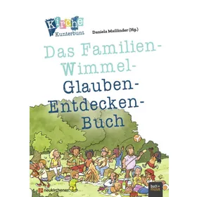 Produktbild des Artikels Kirche Kunterbunt - Das Familien-Wimmel-Glauben-Entdecken-Buch (Buch - Gebunden)