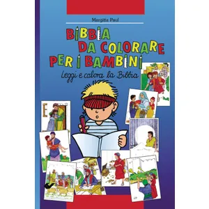 Produktbild des Artikels Kinder-Mal-Bibel - italienisch (Bibel - Paperback)