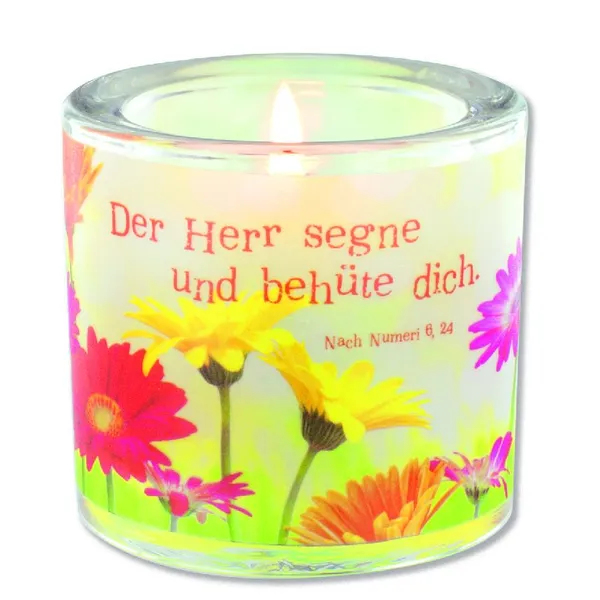 Produktbild des Artikels Windlicht LichtMomente "Der Herr segne dich und behüte dich" ()