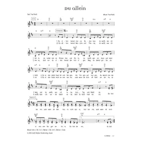 Produktbild des Artikels Du allein (Noten - Download)