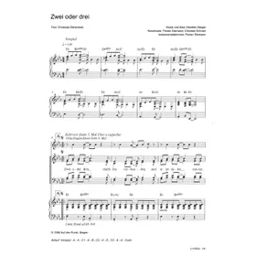 Produktbild des Artikels Zwei oder drei (Noten - Download)