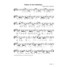 Produktbild des Artikels Father Of The Fatherless (Noten - Download)