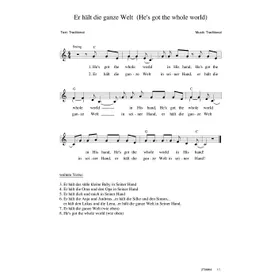 Produktbild des Artikels Er hält die ganze Welt (Noten - Download)