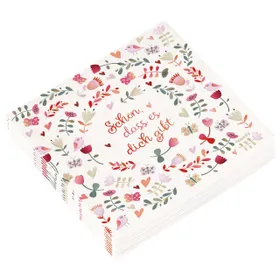 Produktbild des Artikels Servietten "Schön, dass es dich gibt!" ()