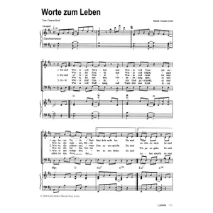 Produktbild des Artikels Worte zum Leben (Noten - Download)