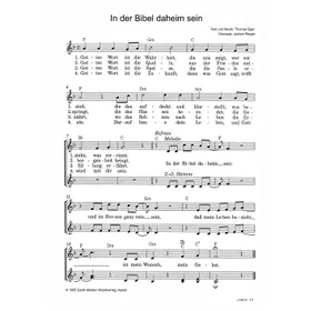 Produktbild des Artikels In der Bibel daheim sein (Noten - Download)