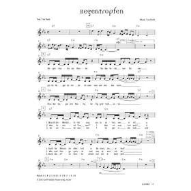 Produktbild des Artikels Regentropfen (Noten - Download)