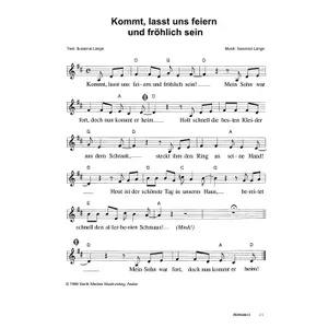 Produktbild des Artikels Kommt, lasst uns feiern und fröhlich sein (Noten - Download)