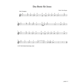 Produktbild des Artikels Das Beste für Jesus (Solo-Trompete) (Noten - Download)