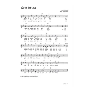 Produktbild des Artikels Gott ist da (Noten - Download)