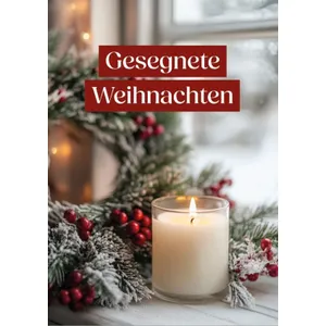 Produktbild des Artikels Postkarte - Gesegnete Weihnachten (Schreibwaren)