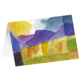 Produktbild des Artikels Kunstkarten "Märchenlandschaft" 5 Stk. (Schreibwaren)