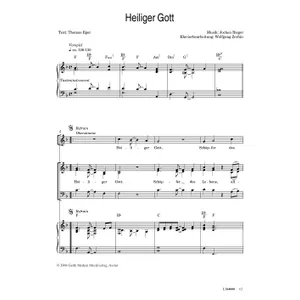 Produktbild des Artikels Heiliger Gott (Noten - Download)