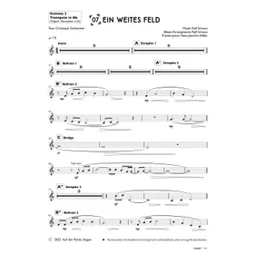 Produktbild des Artikels Ein weites Feld (2. Trompete in Bb) (Noten - Download)