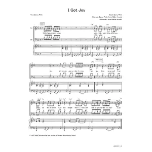Produktbild des Artikels I Got Joy (Noten - Download)