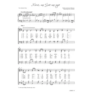 Produktbild des Artikels Höret, was Gott uns sagt (Noten - Download)