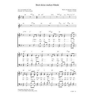 Produktbild des Artikels Breit deine starken Hände (Noten - Download)