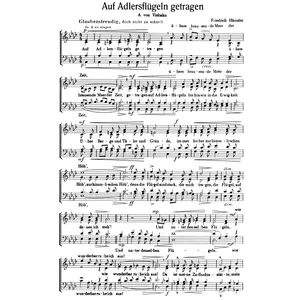 Produktbild des Artikels Auf Adlers Flügeln getragen (Noten - Download)