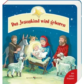 Produktbild des Artikels Das Jesuskind wird geboren (Buch - Pappbilderbuch)