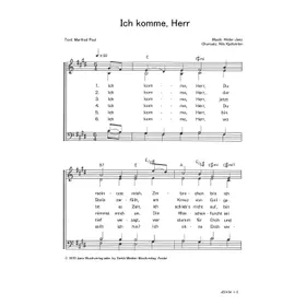 Produktbild des Artikels Ich komme, Herr (Noten - Download)