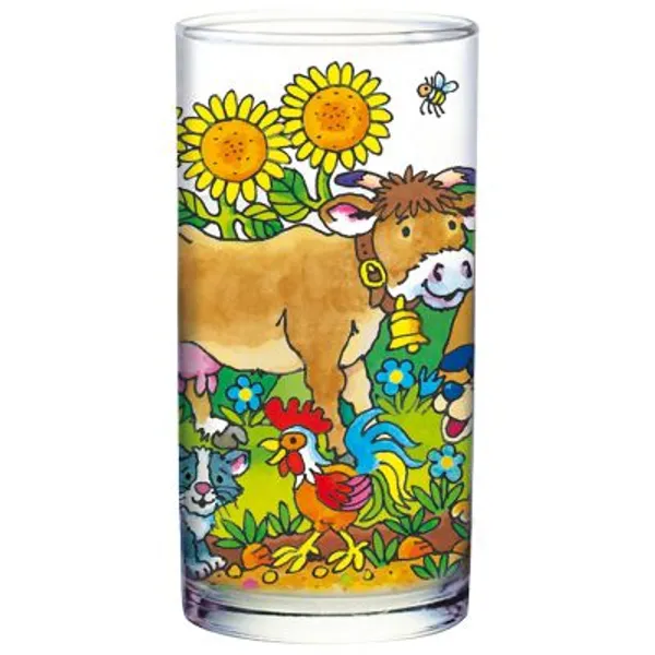 Produktbild des Artikels Trinkglas "Bauernhof" ()