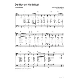 Produktbild des Artikels Der Herr der Herrlichkeit (Noten - Download)