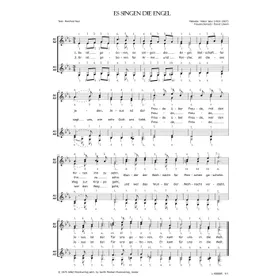 Produktbild des Artikels Es singen die Engel (Noten - Download)