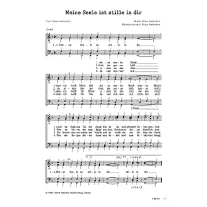 Produktbild des Artikels Meine Seele ist stille in dir (Noten - Download)